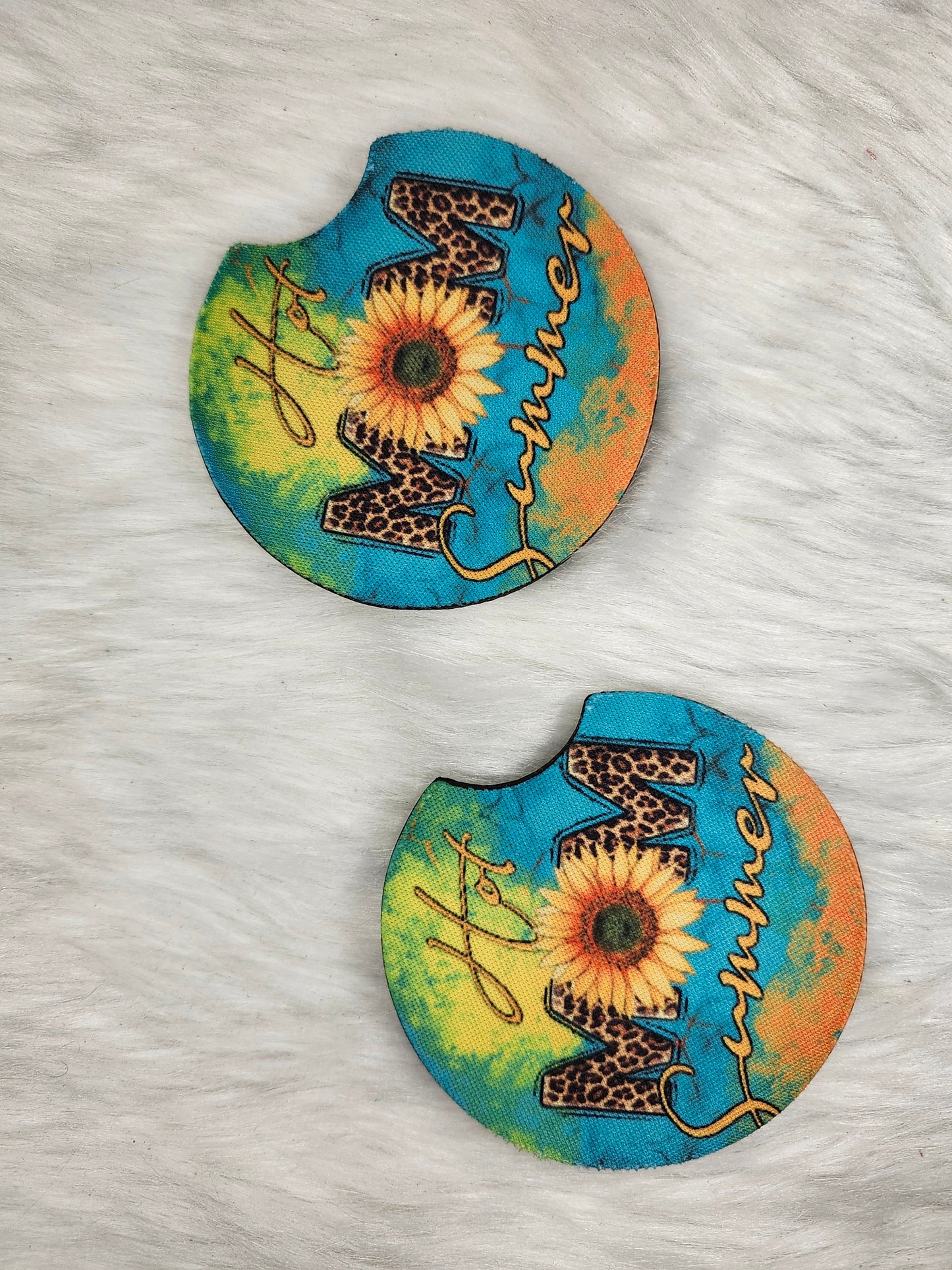Hot mom summer car coaster