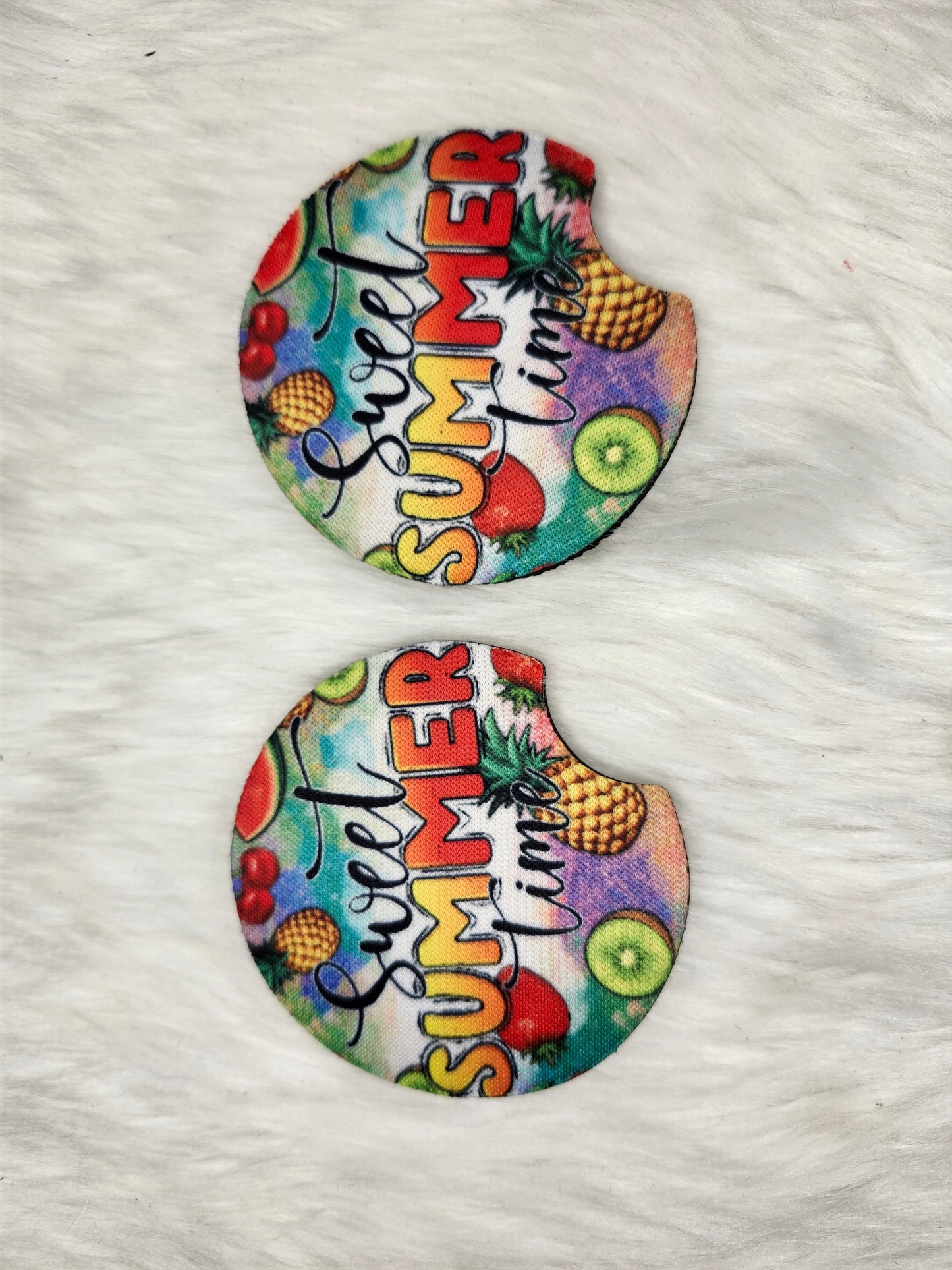 Sweet summer time car coaster