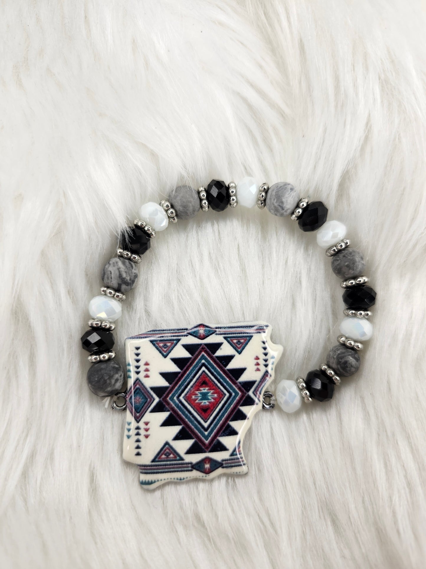 Arkansas aztec bracelet
