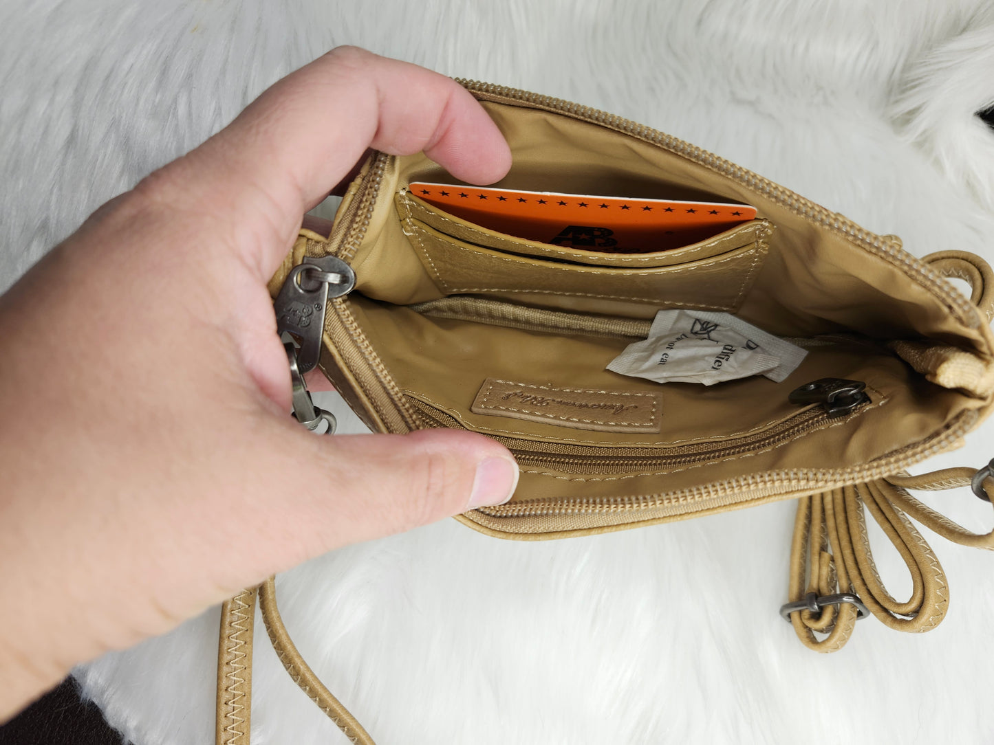 American bling bag and wallet set