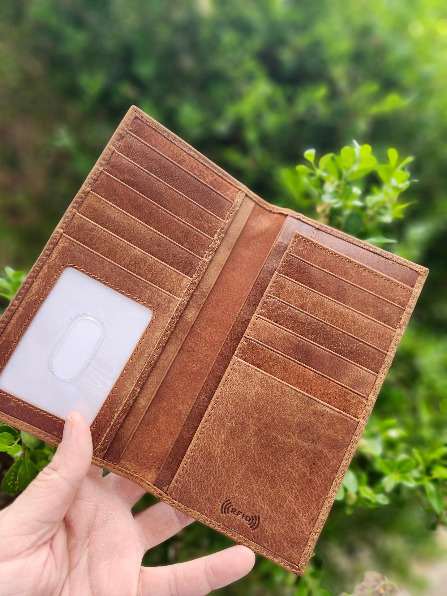 Rustic myra wallet