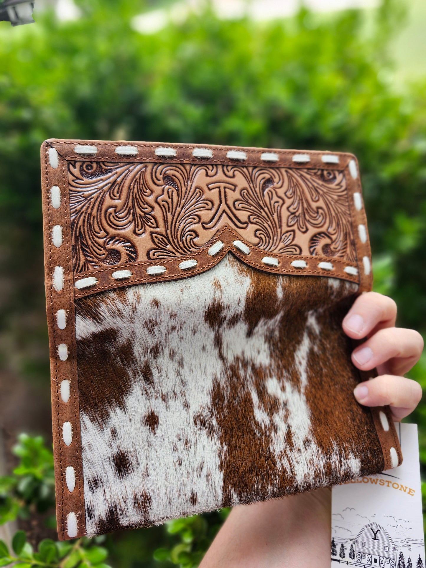 Yellow stone myra wallet