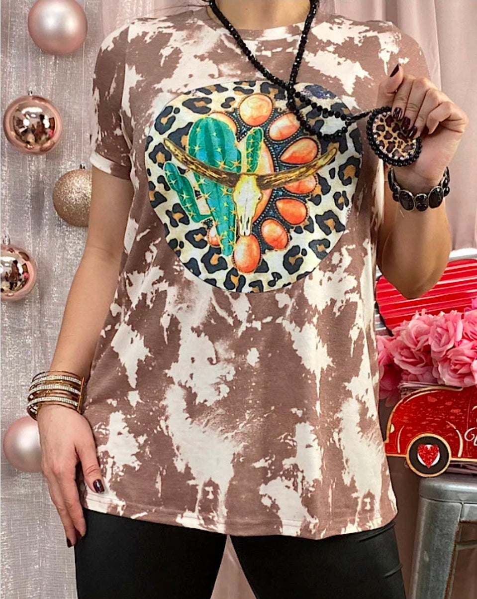 Cow cactus shirt
