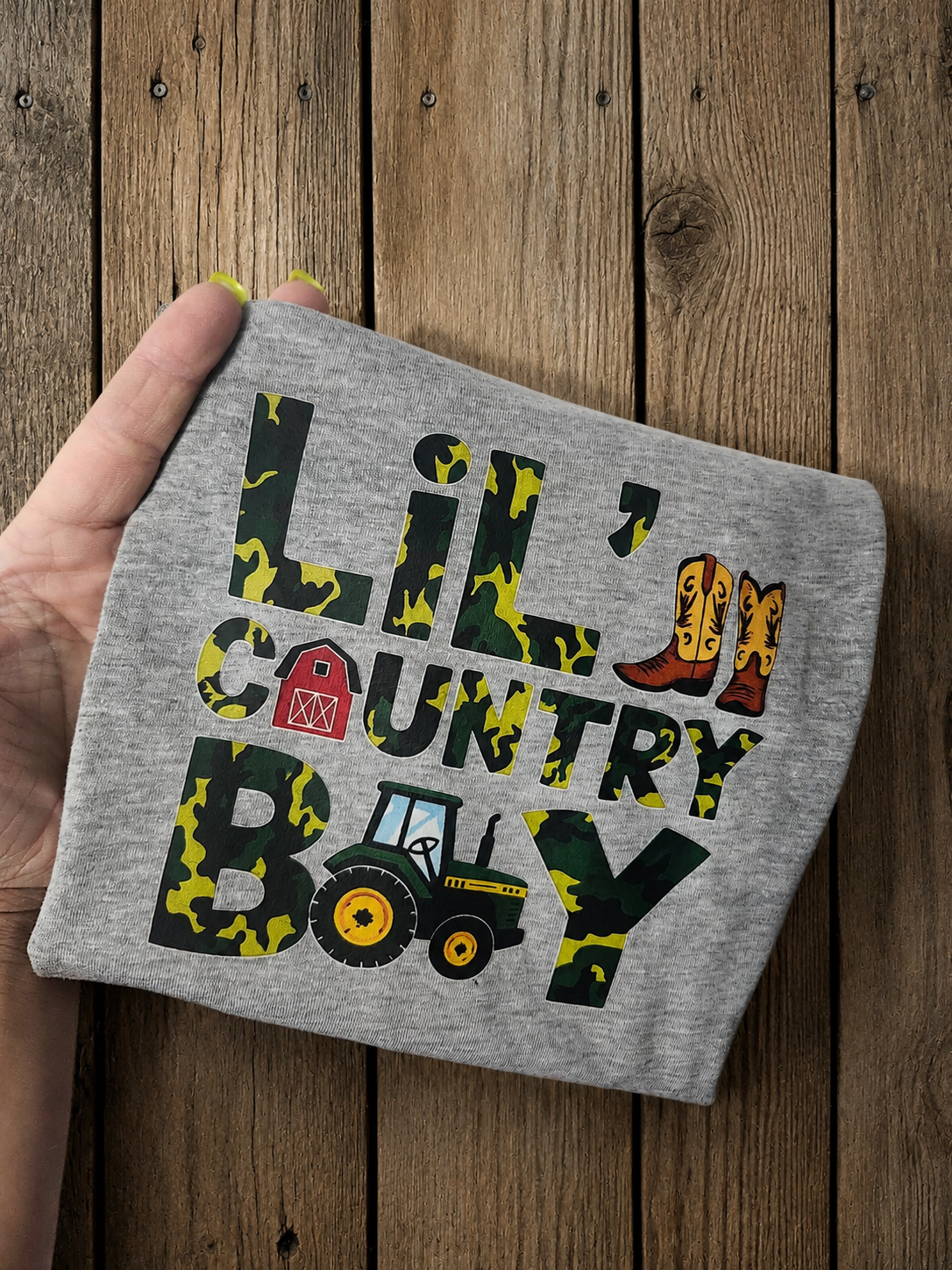 Lil country boy shirt