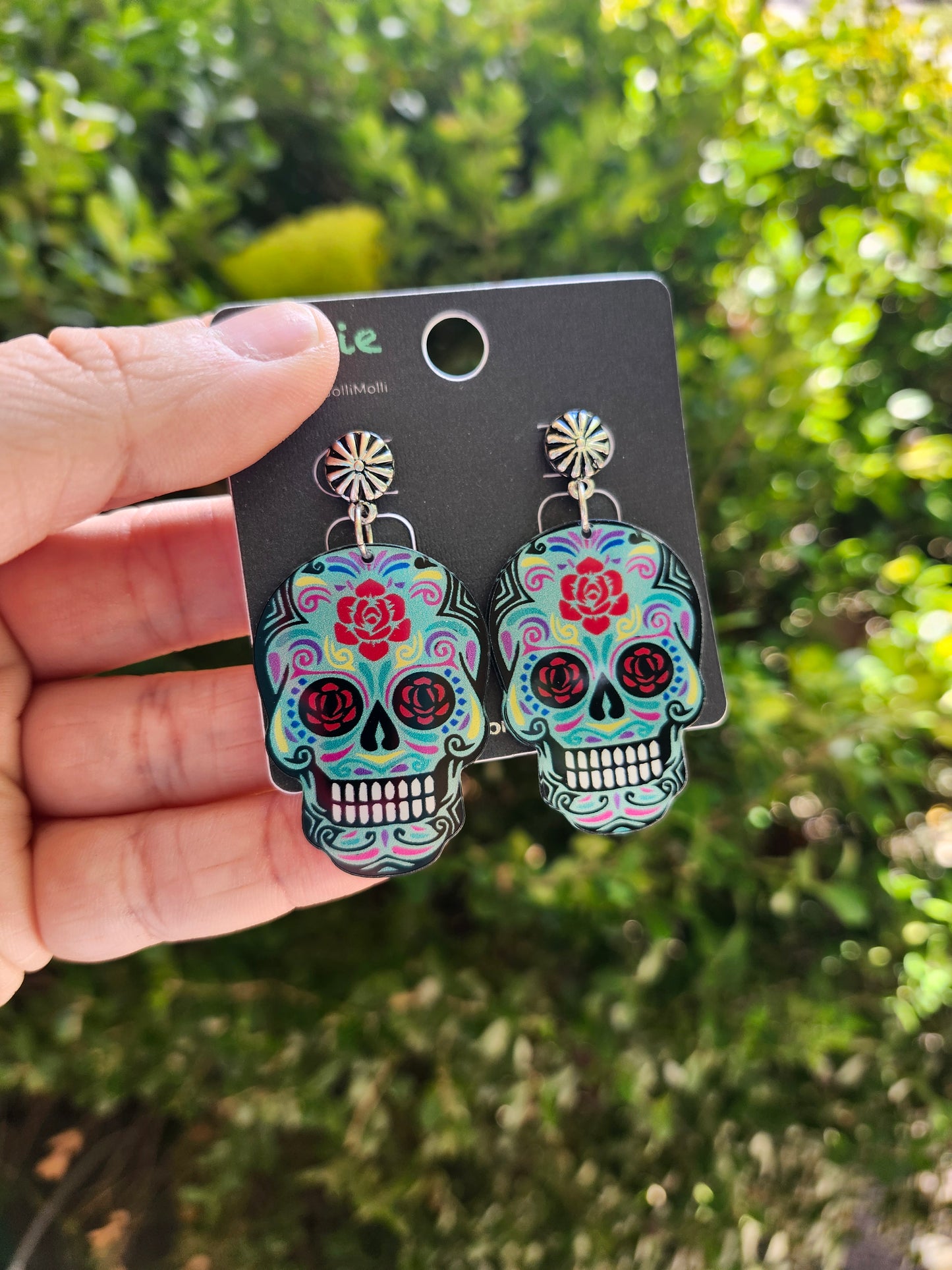 Sugarskull earrings