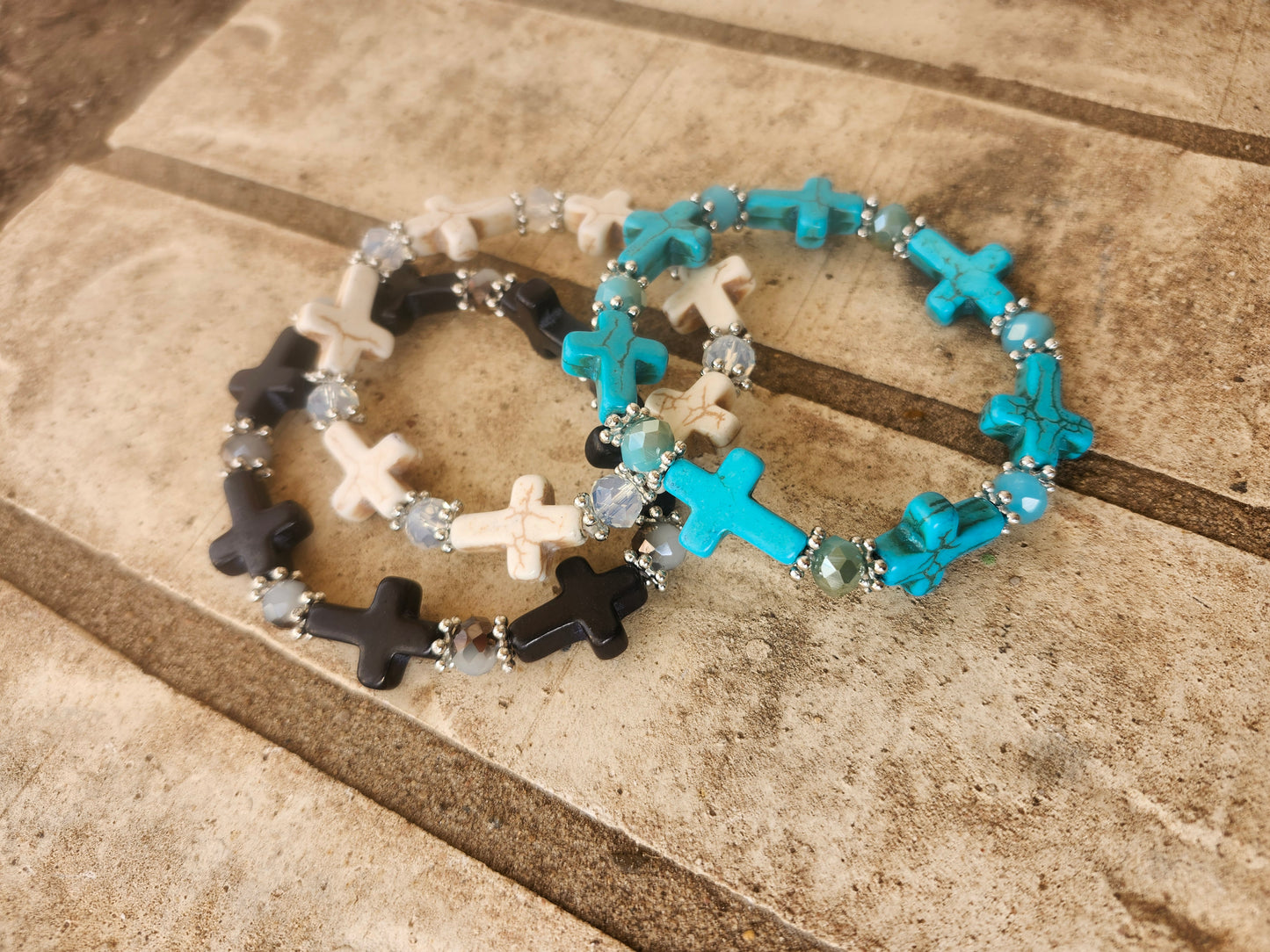 Big cross bracelet