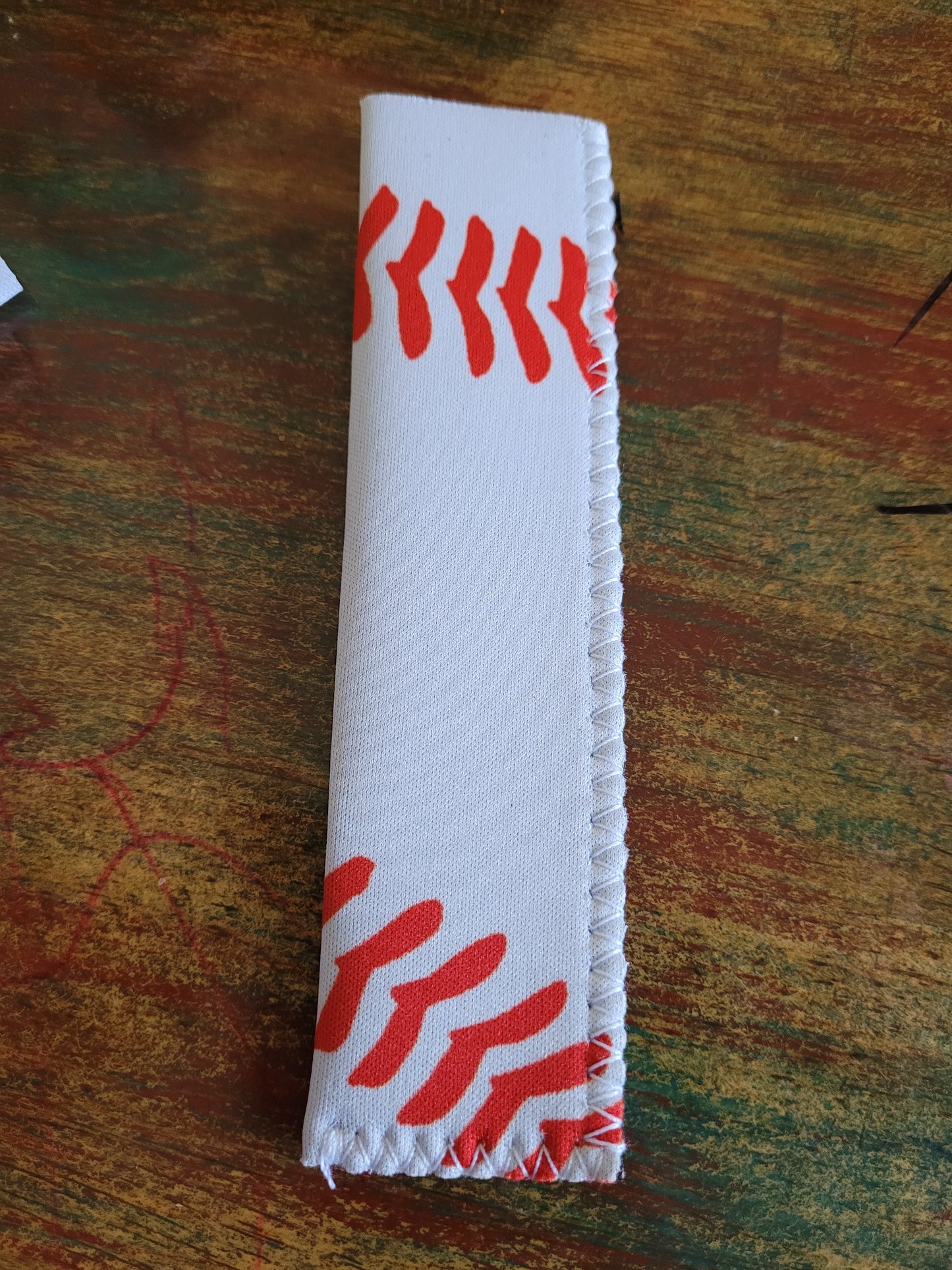 Baseball popsicle holder