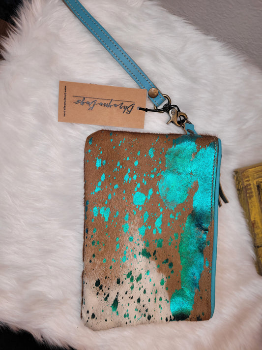 Glizty turquoise pouch 2