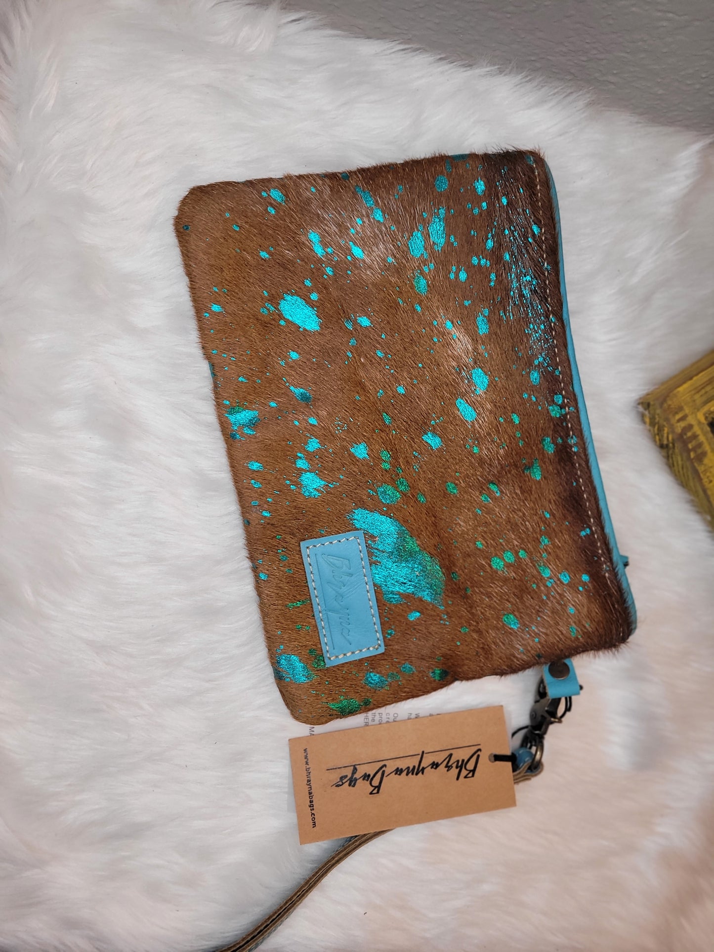 Glizty turquoise pouch 2