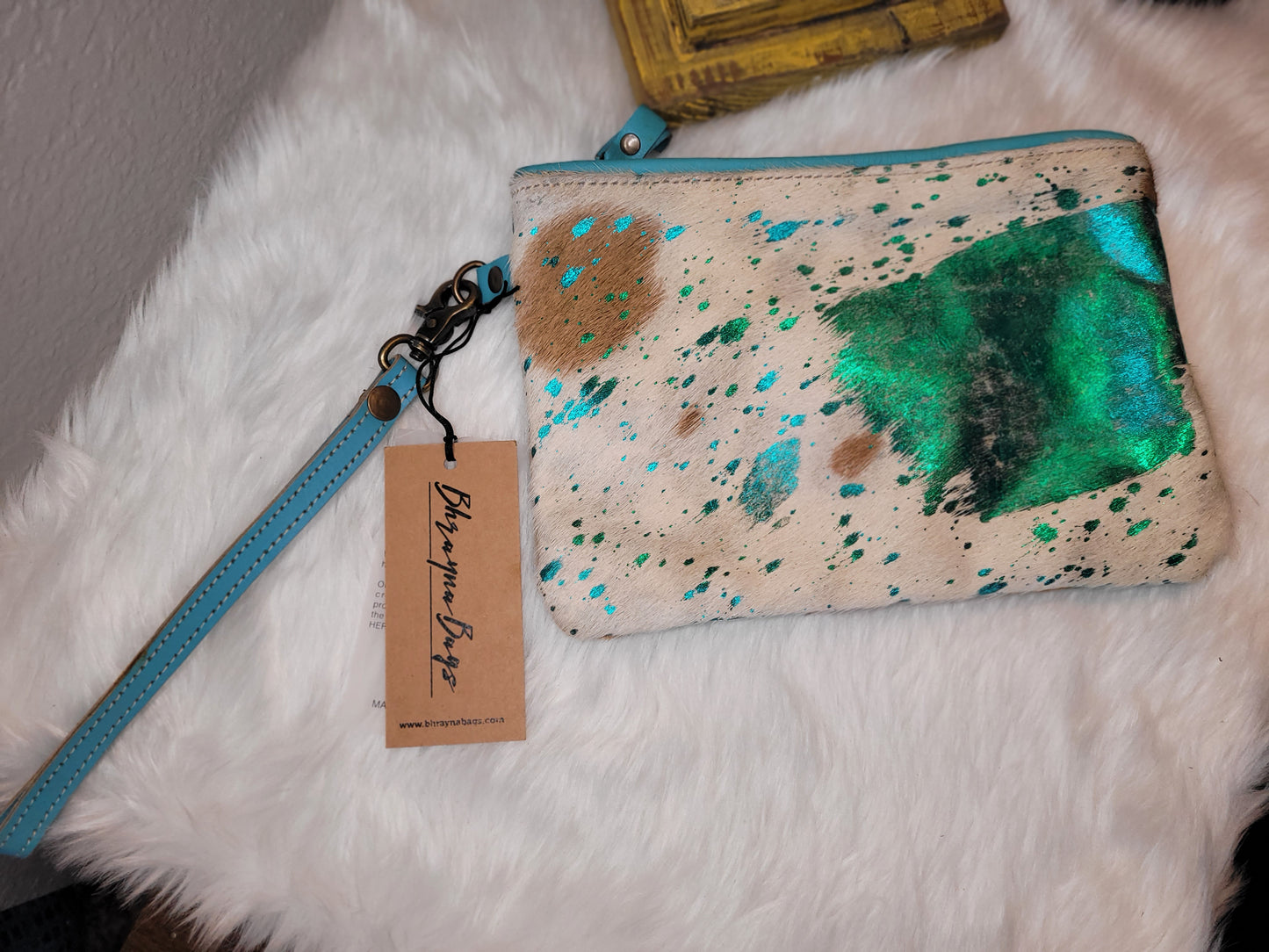 Glizty turquoise pouch 4