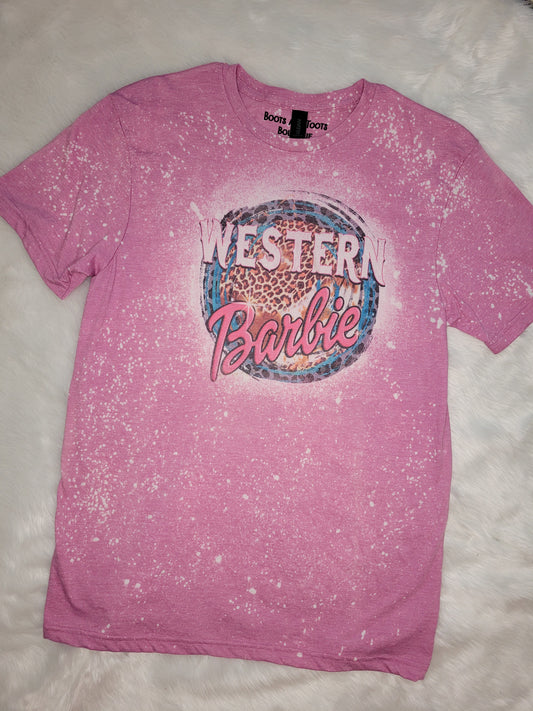 Western barbie shirt