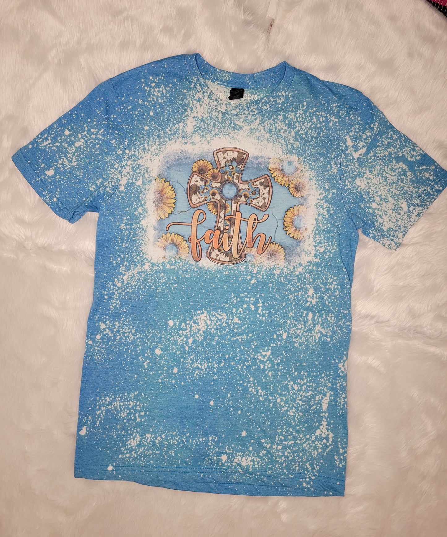 Blue faith shirt