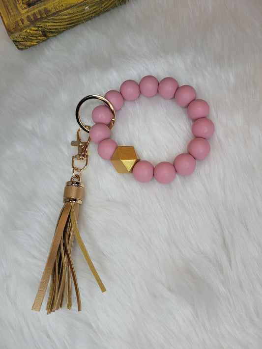 Light pink keychain