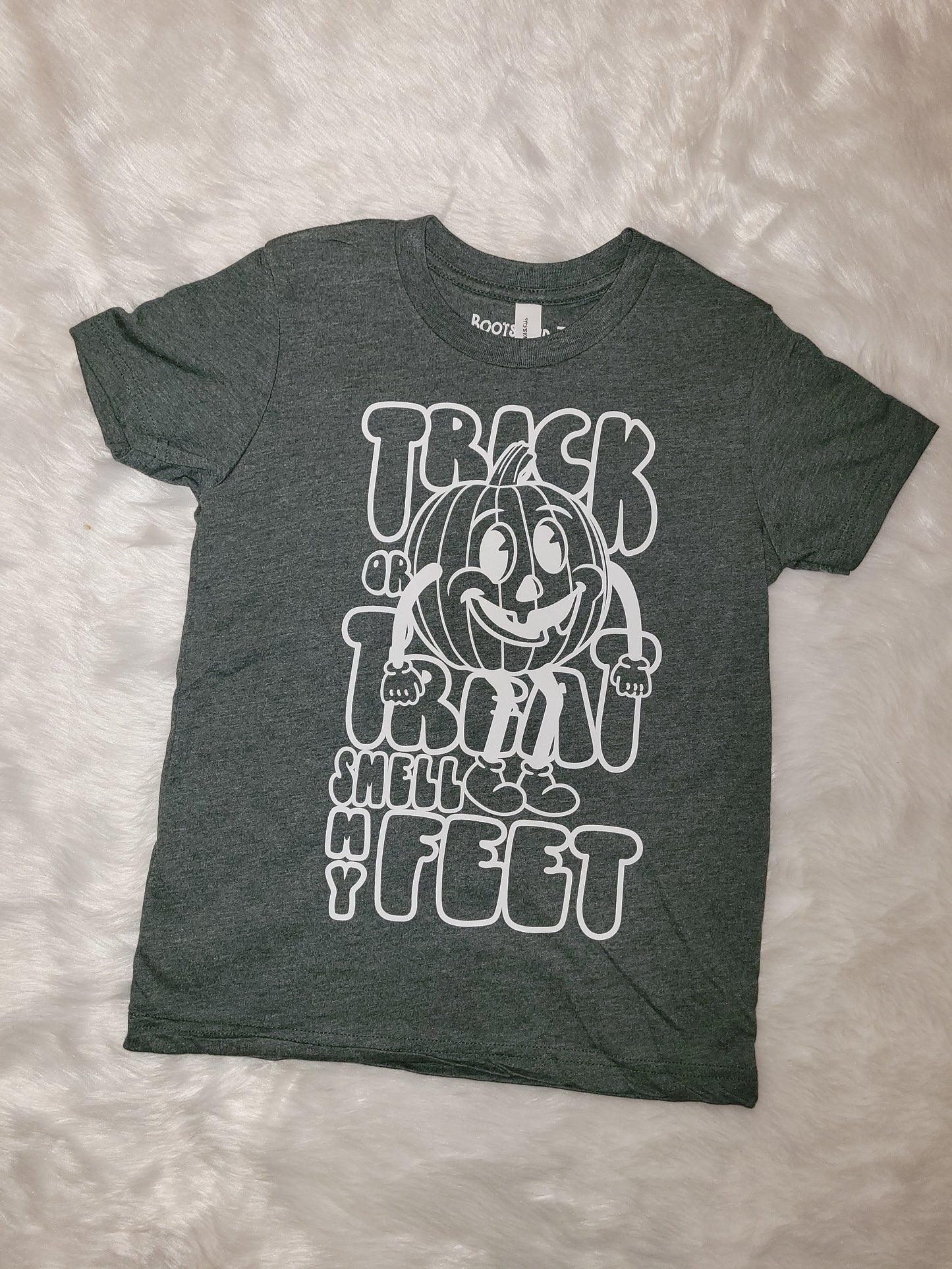 Trick or treat smell my feet shirt