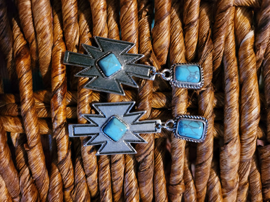 Western earrings