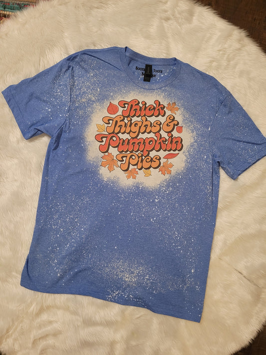 Think thighs and pumpkin pies shirt