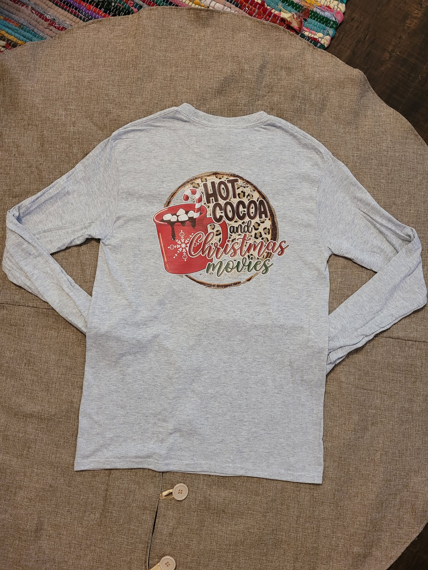 Hot cocoa long sleeve shirt