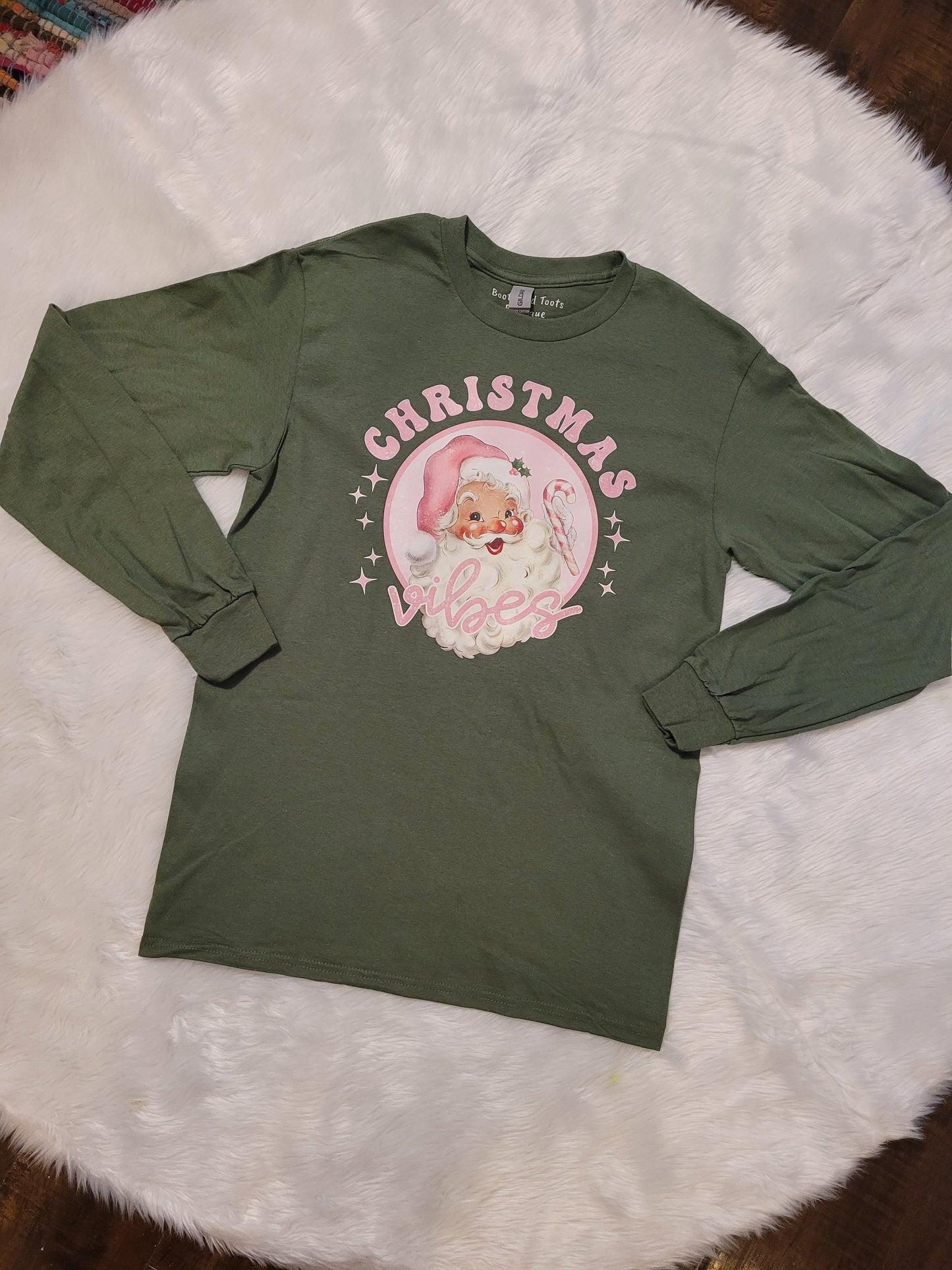 Christmas vibes long sleeve