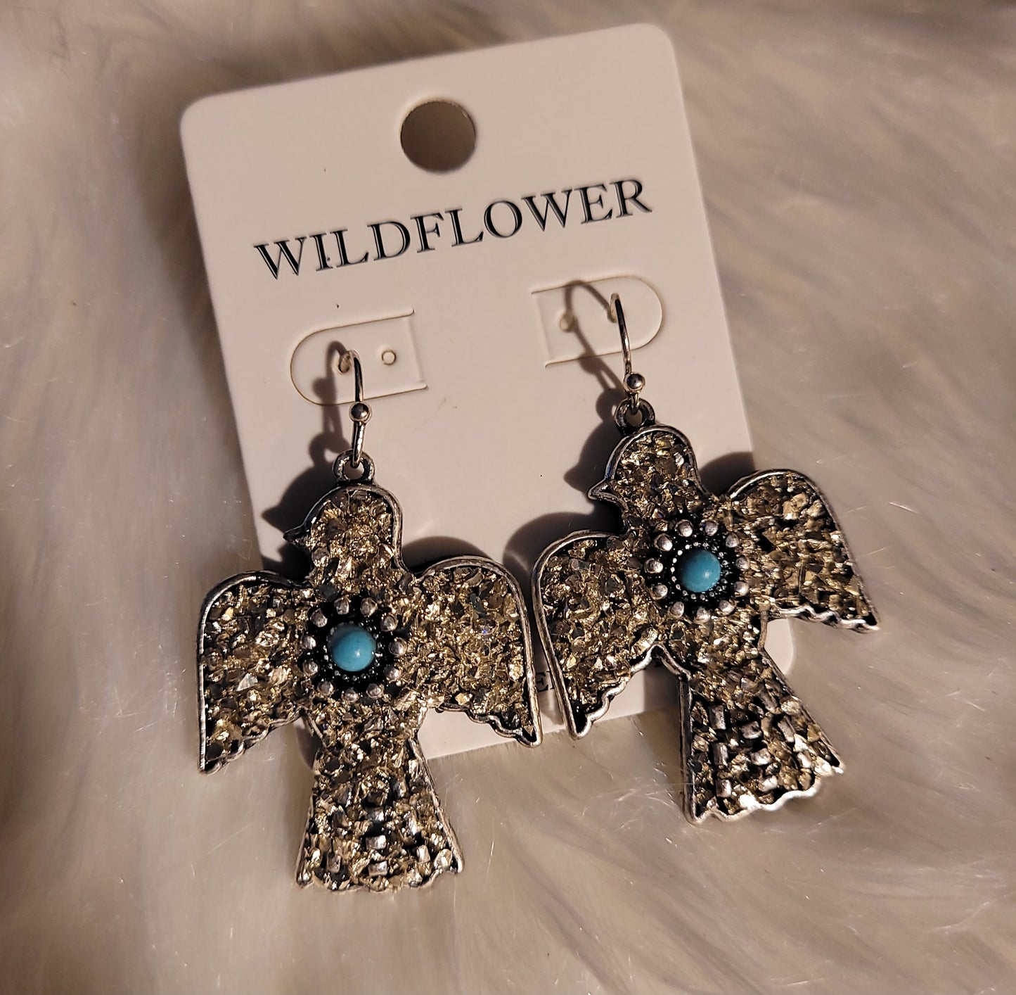 Free bird earrings