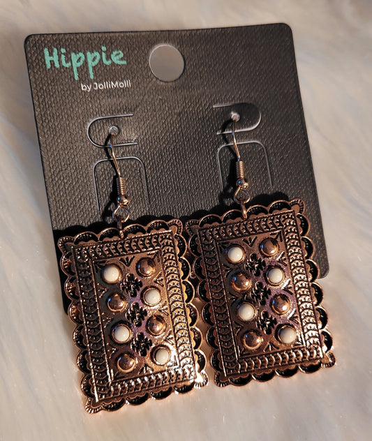 Broze earrings