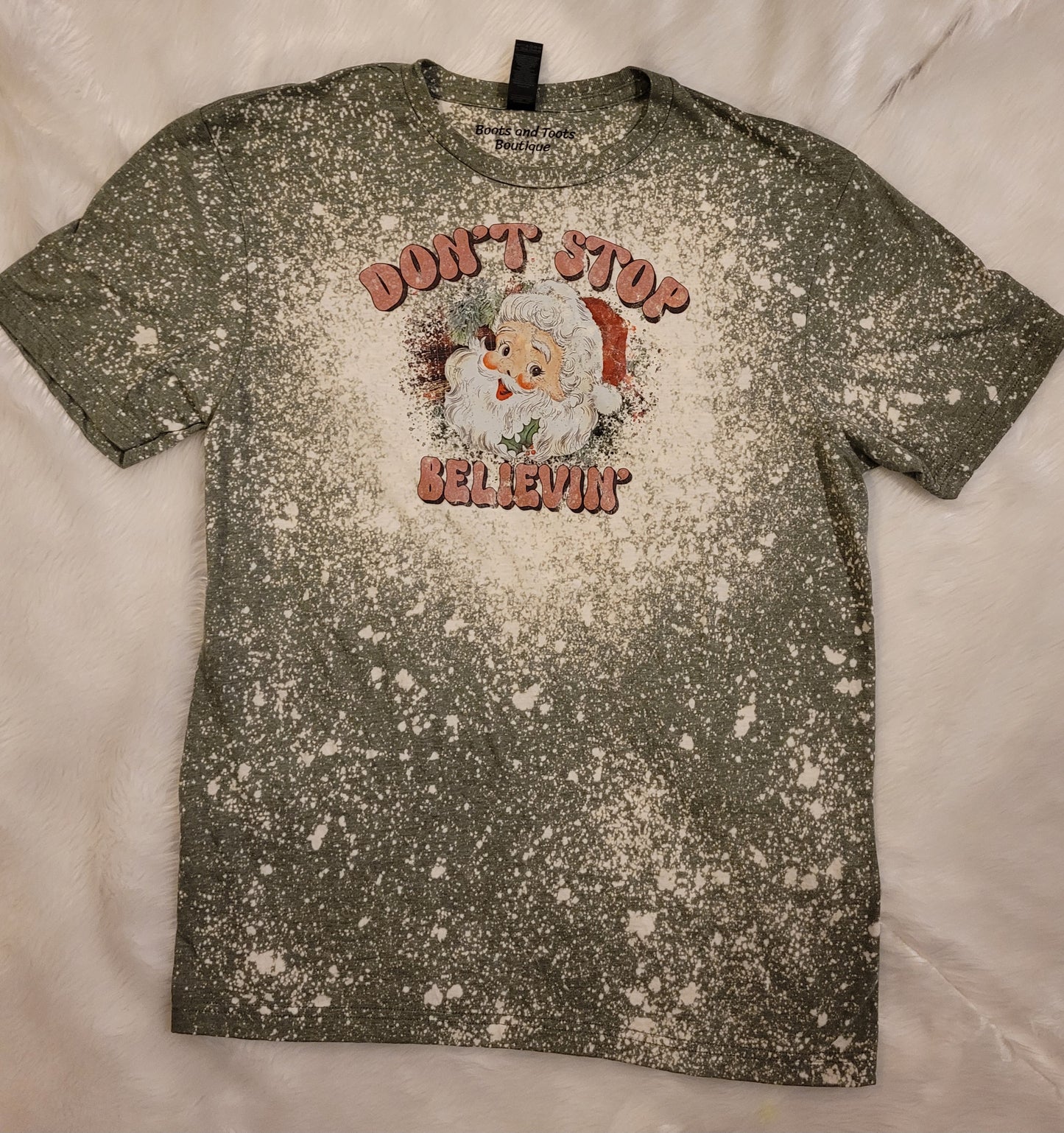 Don't stop believin shirt