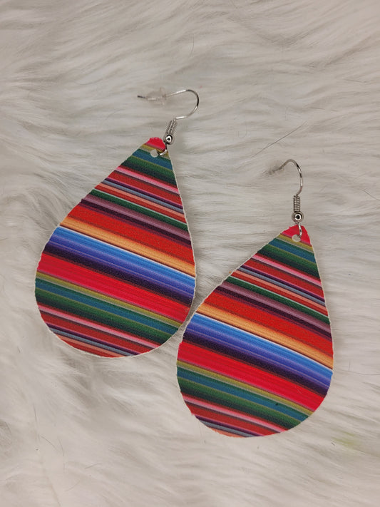 Serape earrings