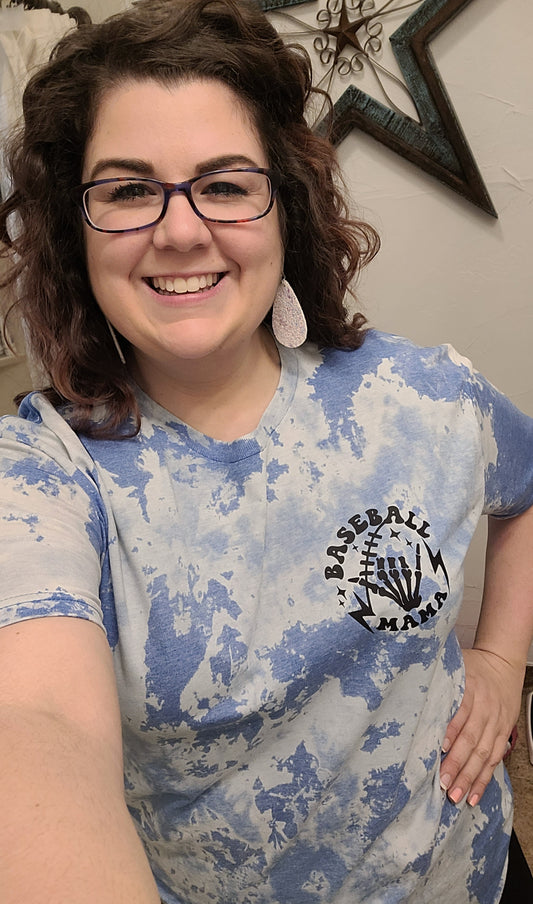 Baseball mama snacks shirt
