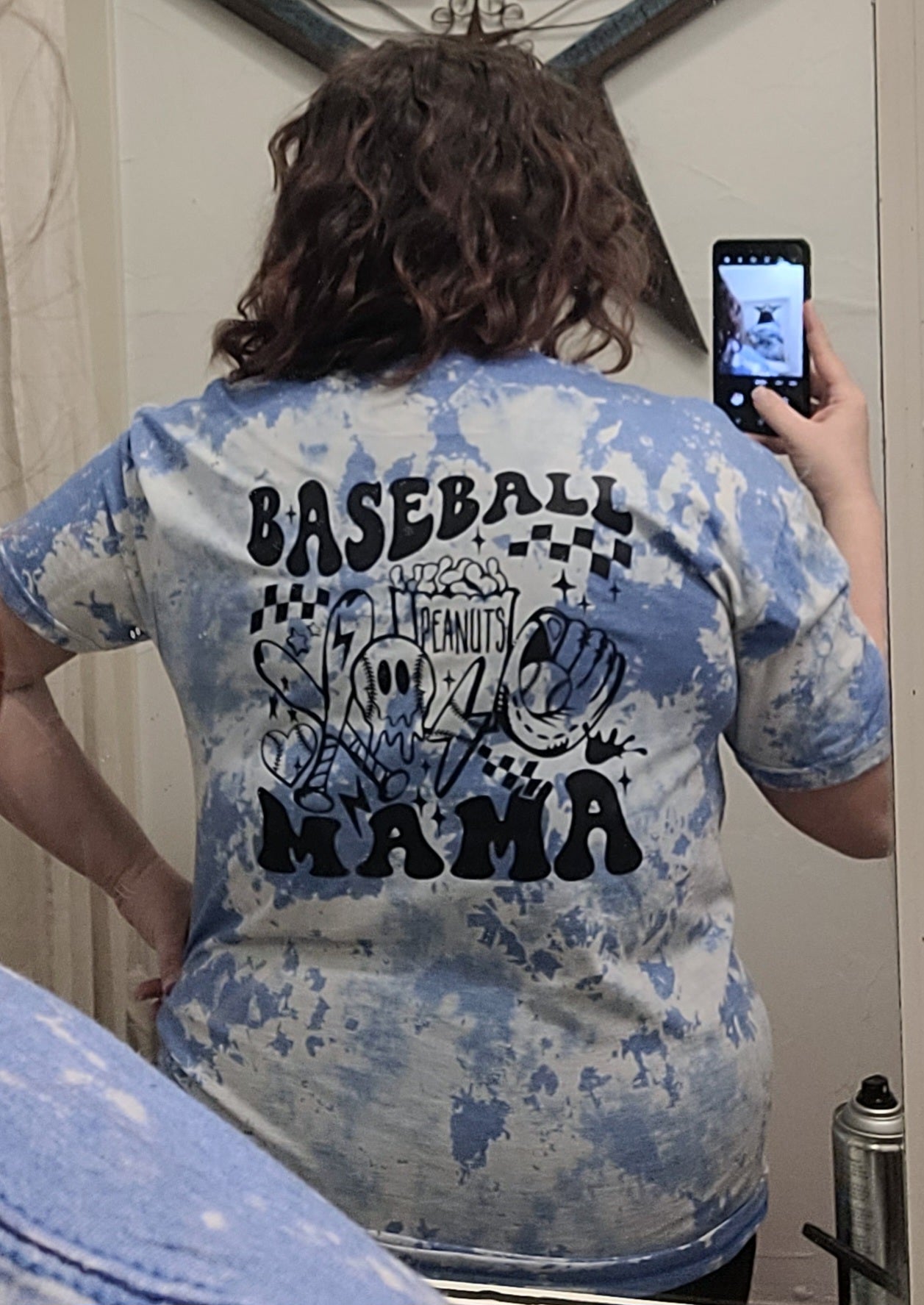 Baseball mama snacks shirt