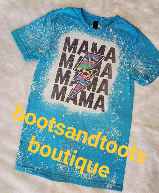 Lighting mama shirt