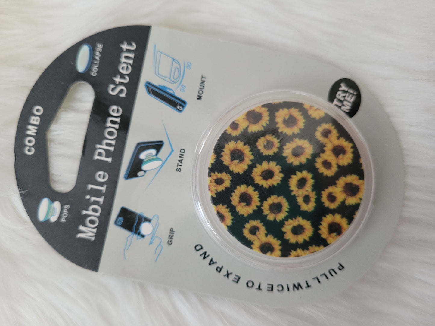 Sunflower pop socket