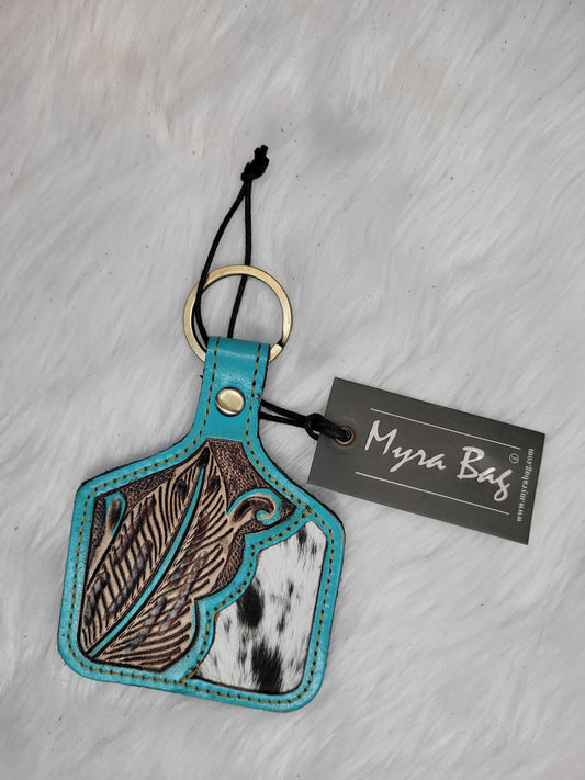 Grotto leaf myra keychain