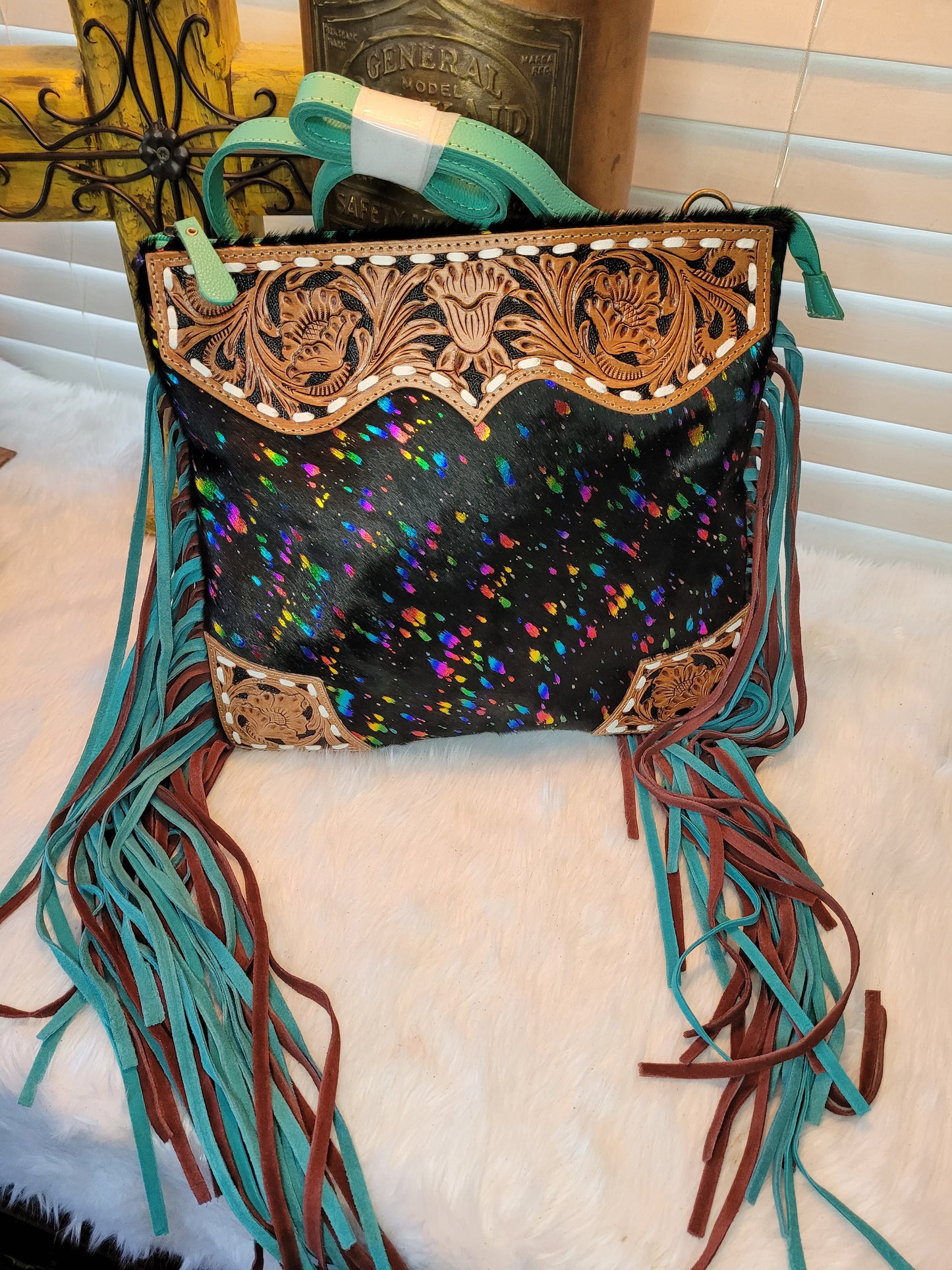 Galaxy fire fringe myra bag