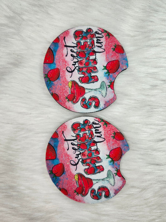 Sweet summer time car coaster