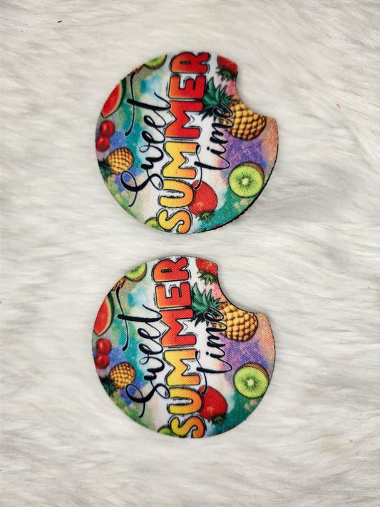 Sweet summer time car coaster