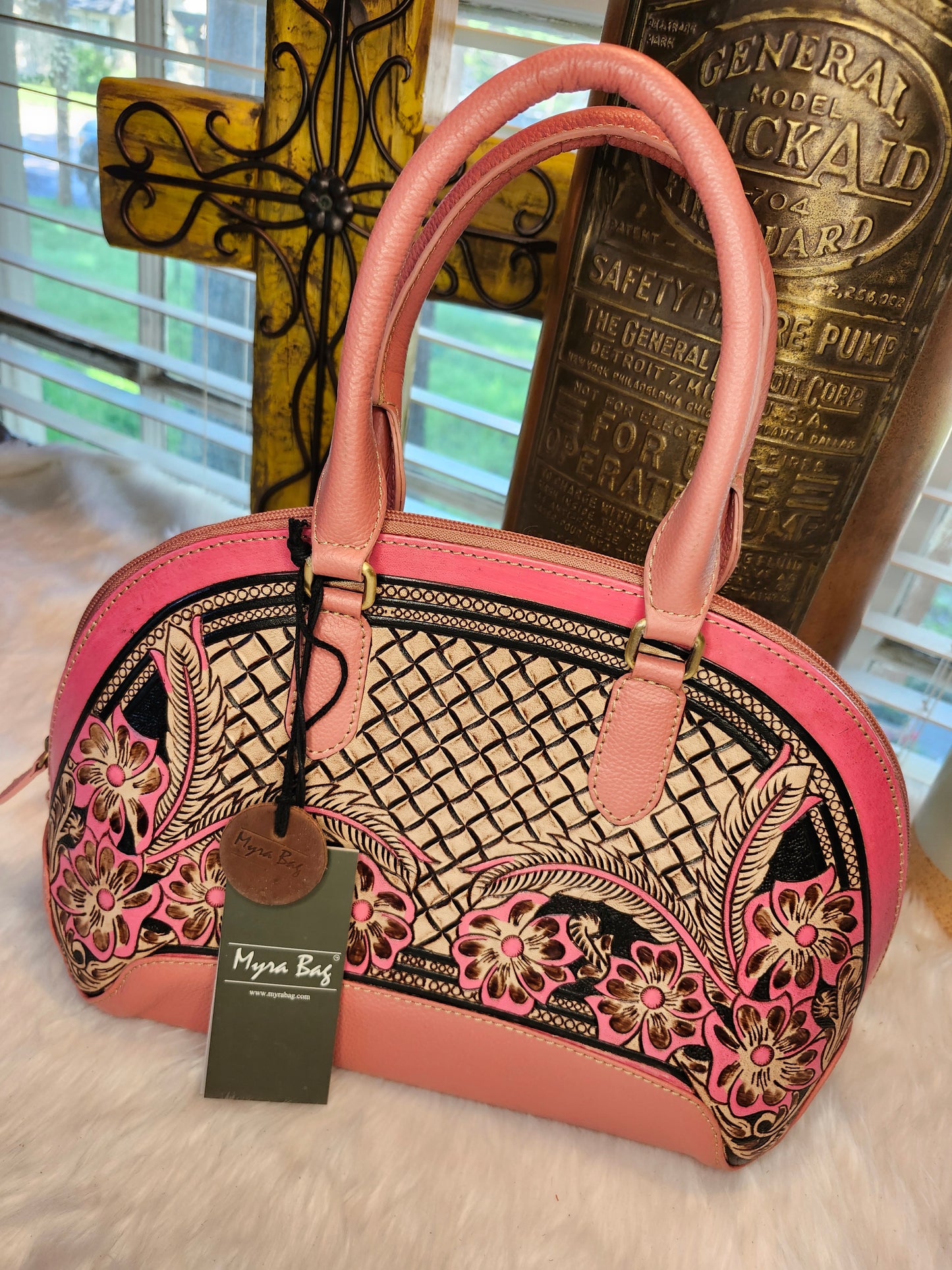 Emmylou pass hand tooled myra bag