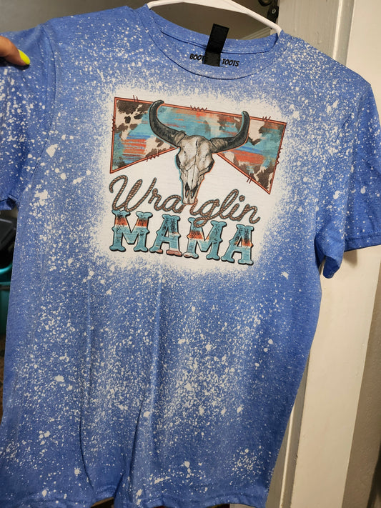 Wrangling mama shirt