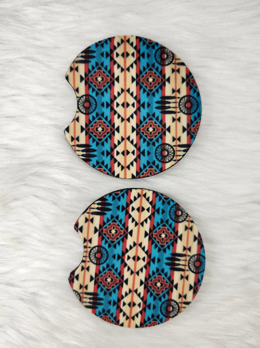 Tribal car coaster