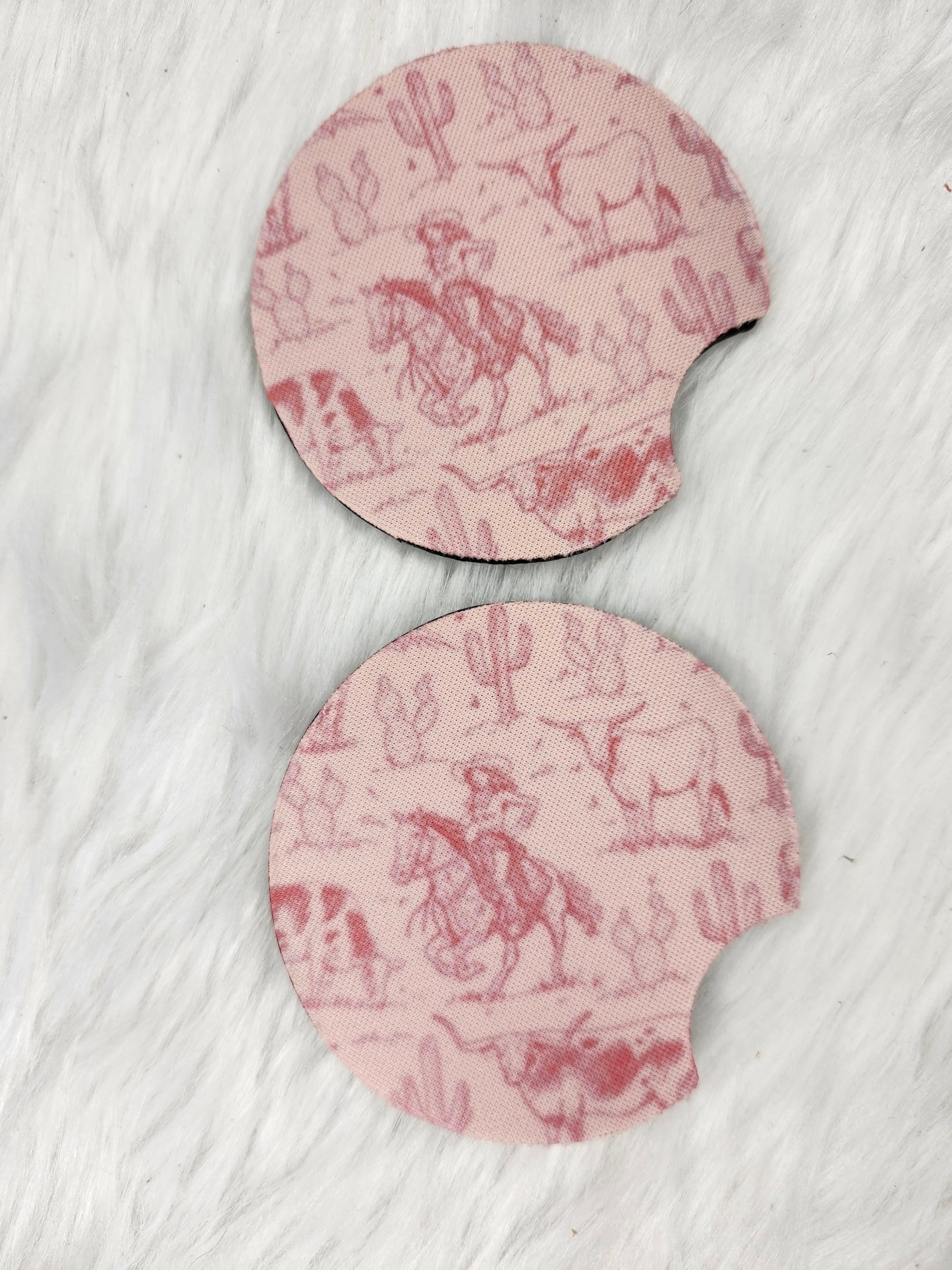 Pink west car coaster