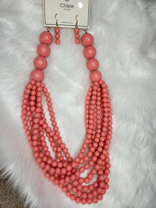 Bubble gum necklace