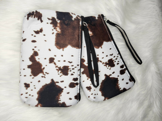 Cow print bag