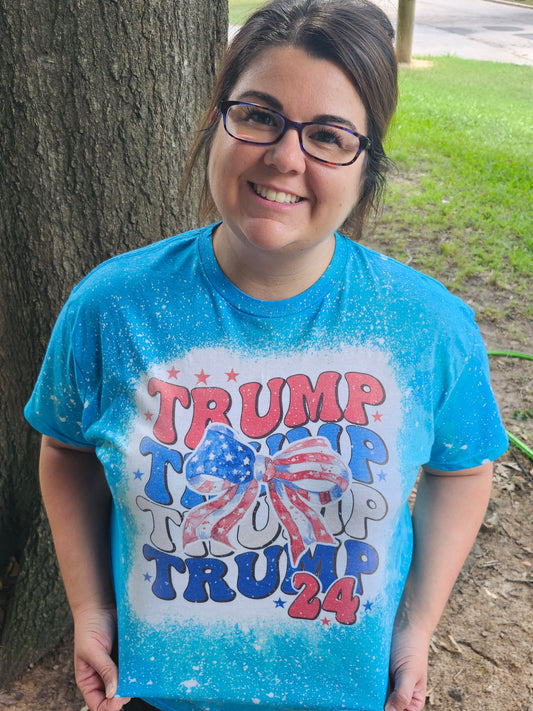 Trump bow shirt