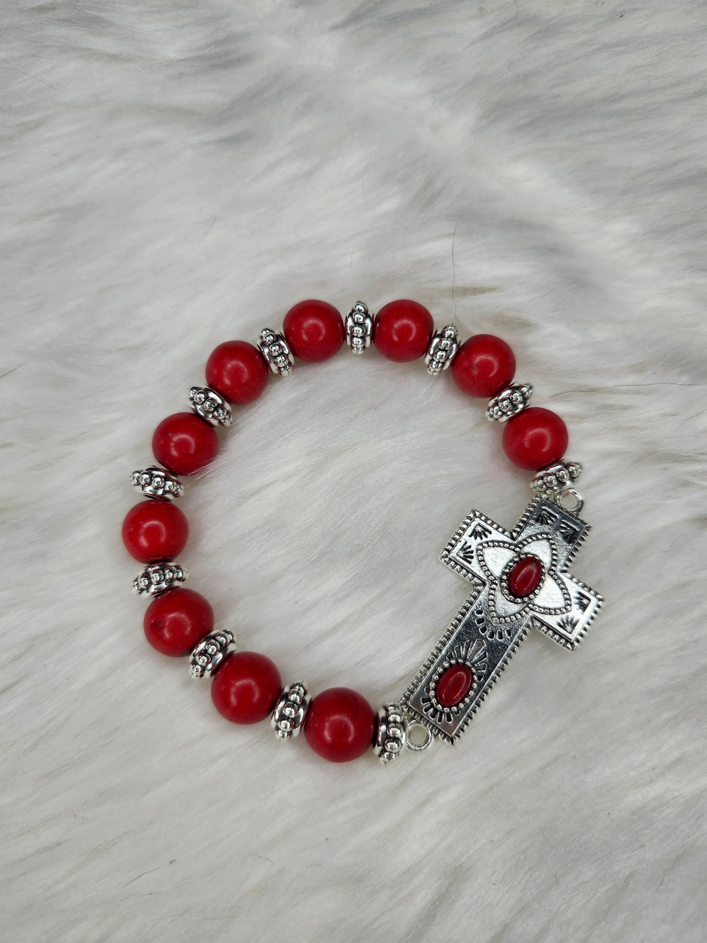 Red cross bracelet