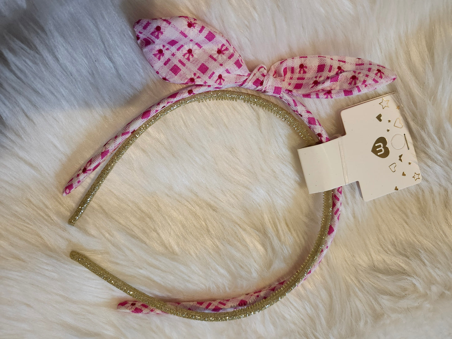 Dark pink headband 2 set