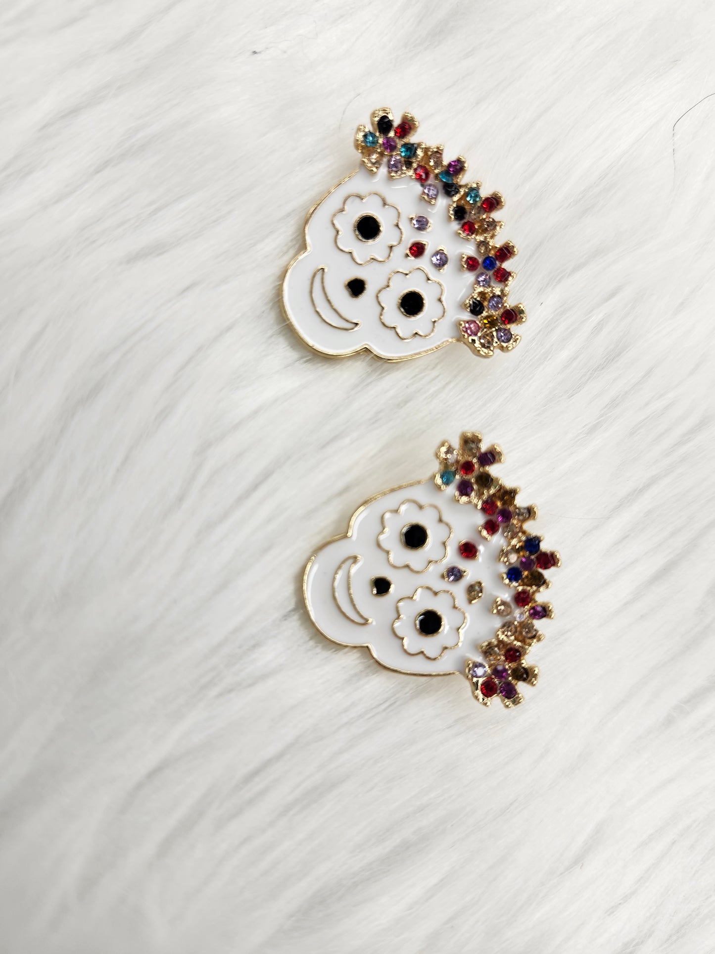 Sugar skull earrings