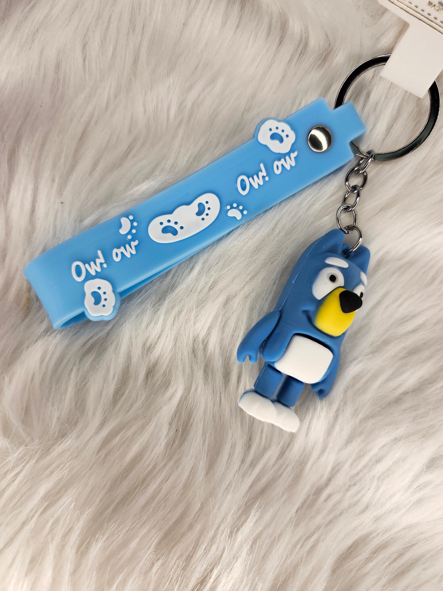 Bluey keychain