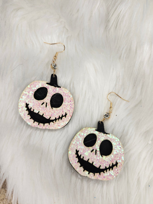 Jack halloween earrings