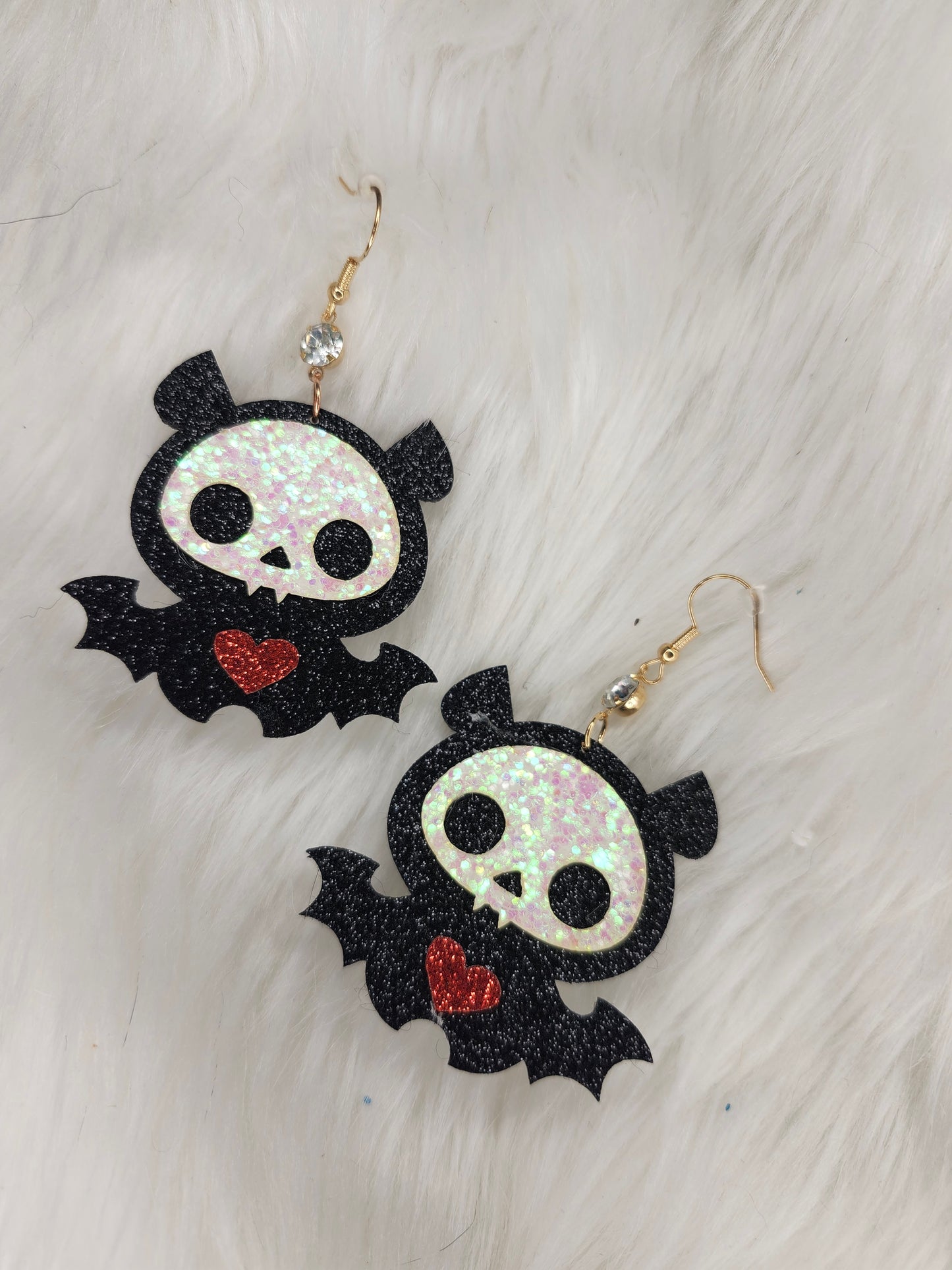 Vampire earrings