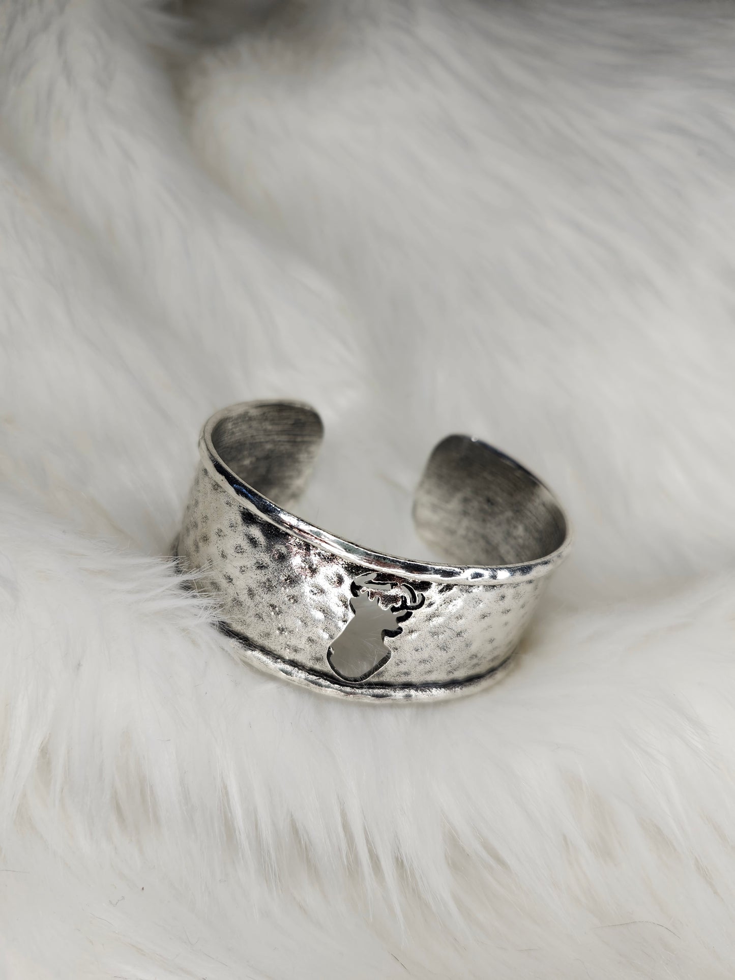 Deer cuff bracelet