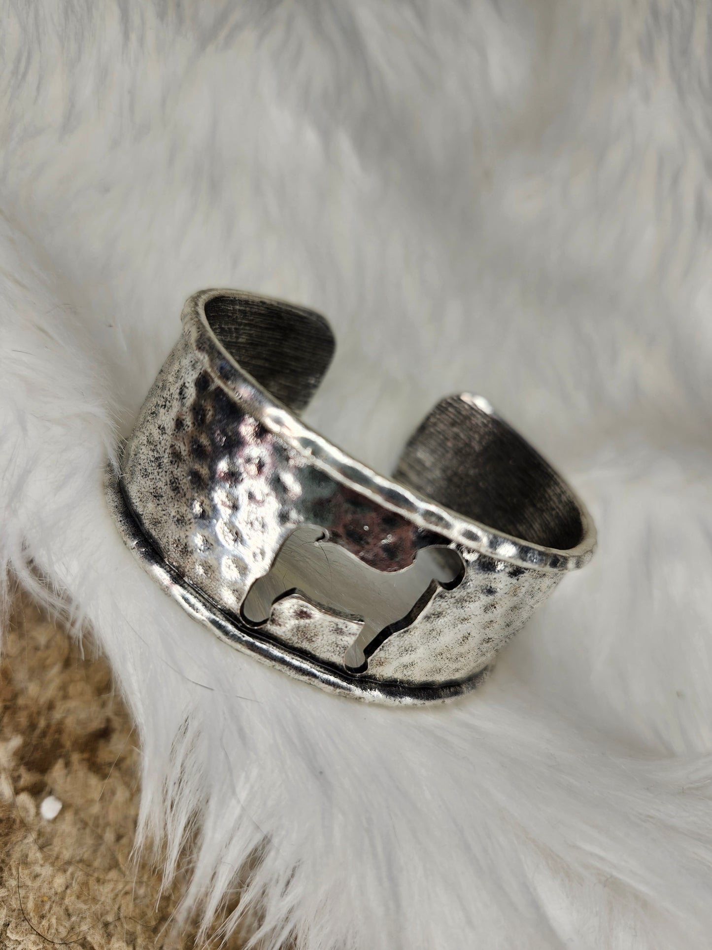 Goat cuff bracelet