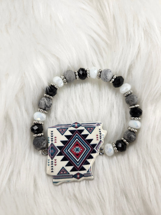 Arkansas aztec bracelet